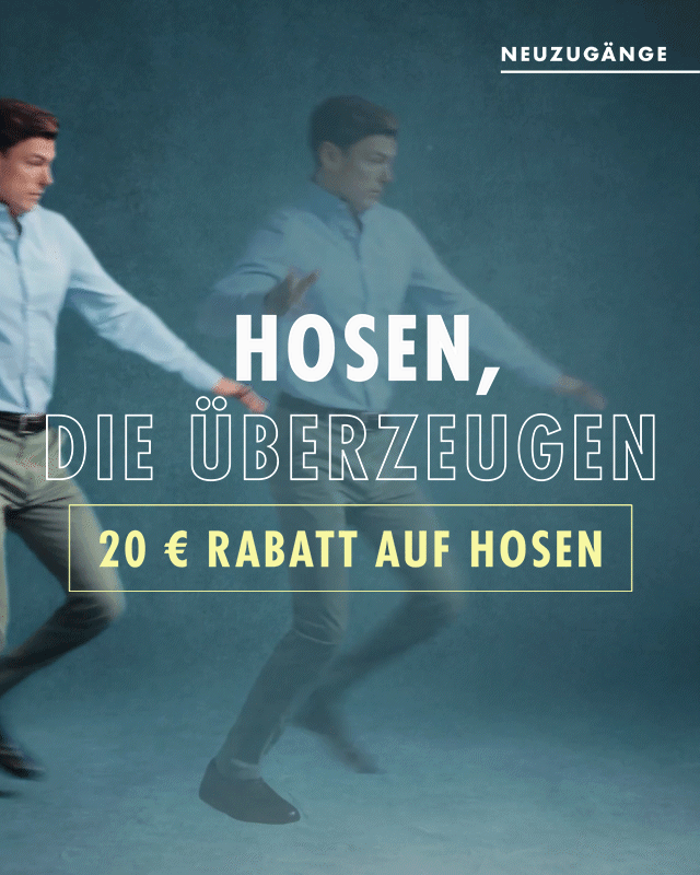 AB SOFORT: 20 € Rabatt Auf Hosen