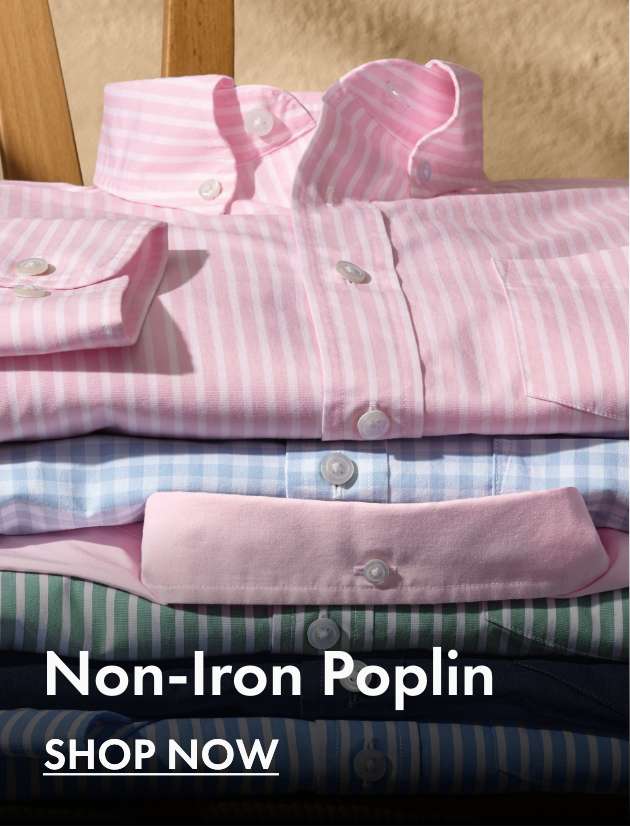 Non-Iron Poplin
