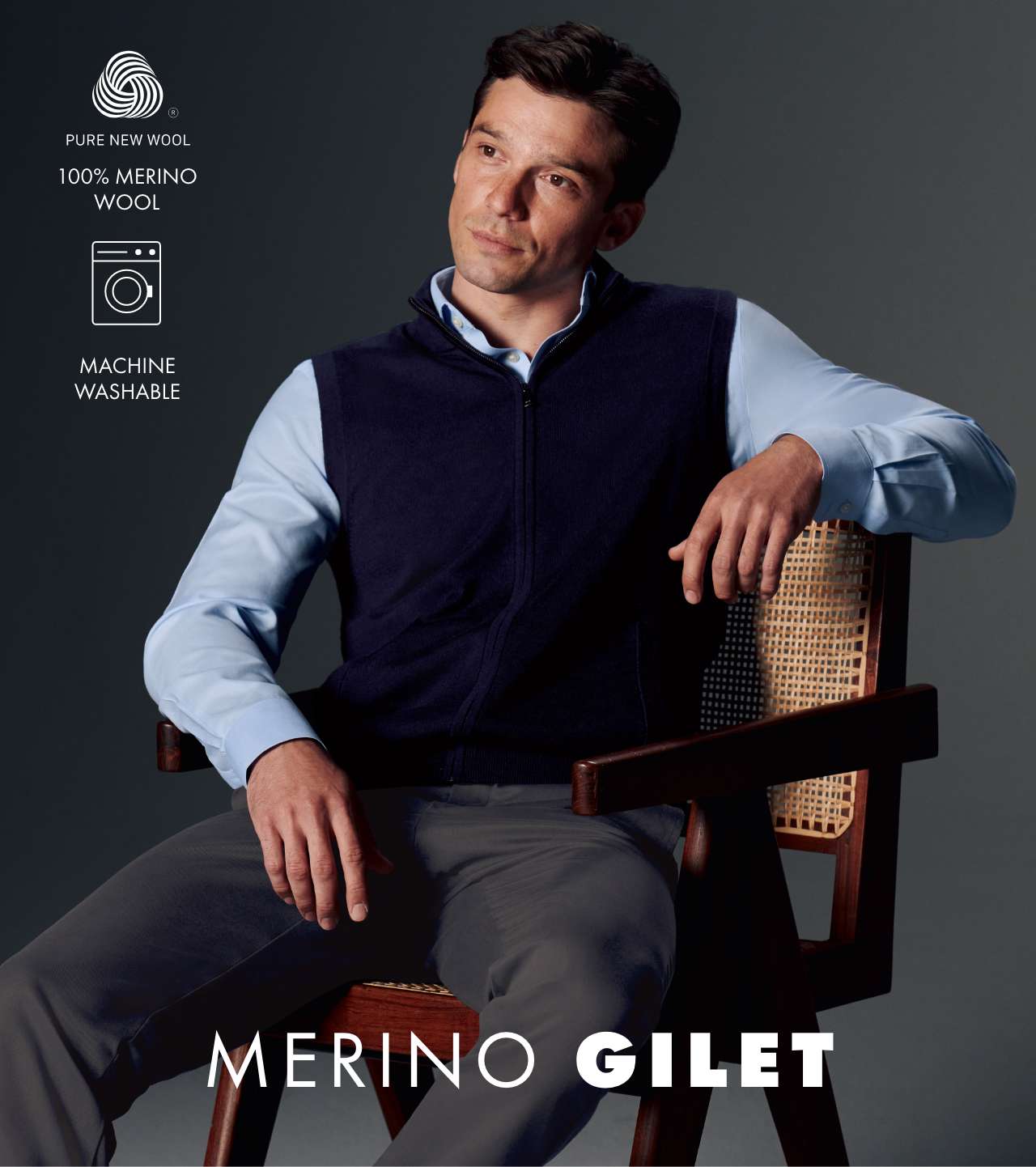 Merino Gilet