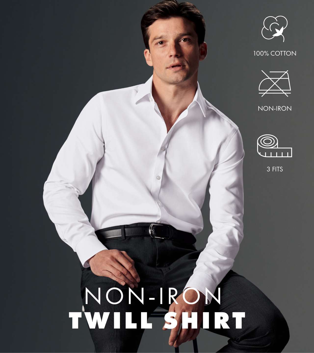 Non-Iron Twill