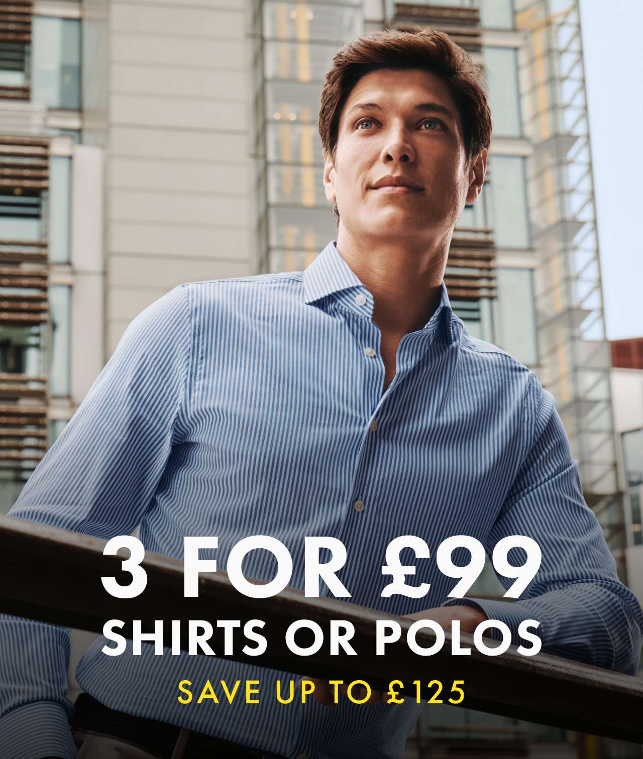 Last chance to save up to £125 on shirts and polos.