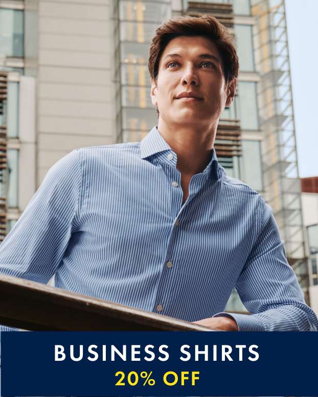 BUSINESS SHIRTS - 20% OFF