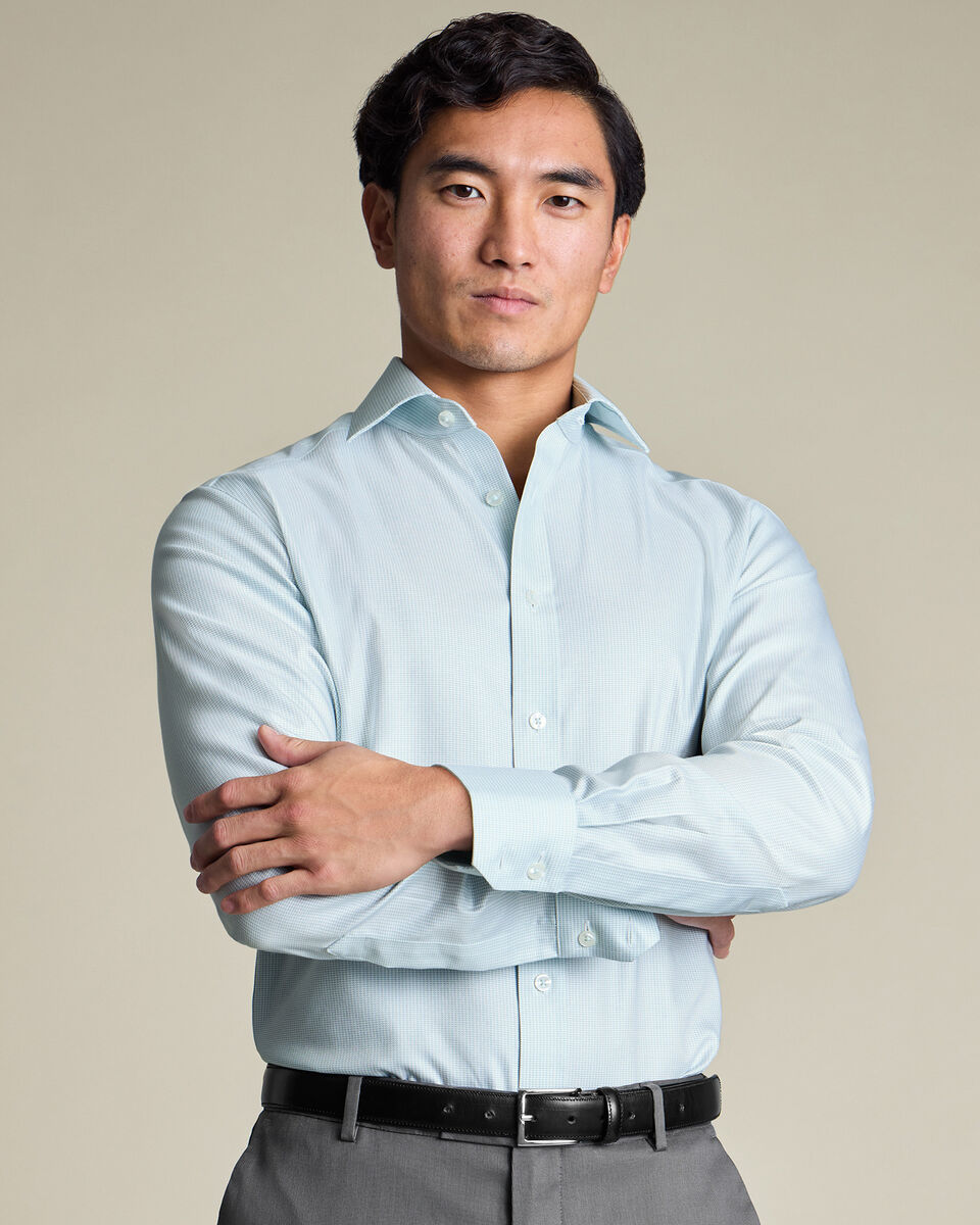 NEW SHIRT OF THE SEASON THE GREENWICH WEAVE