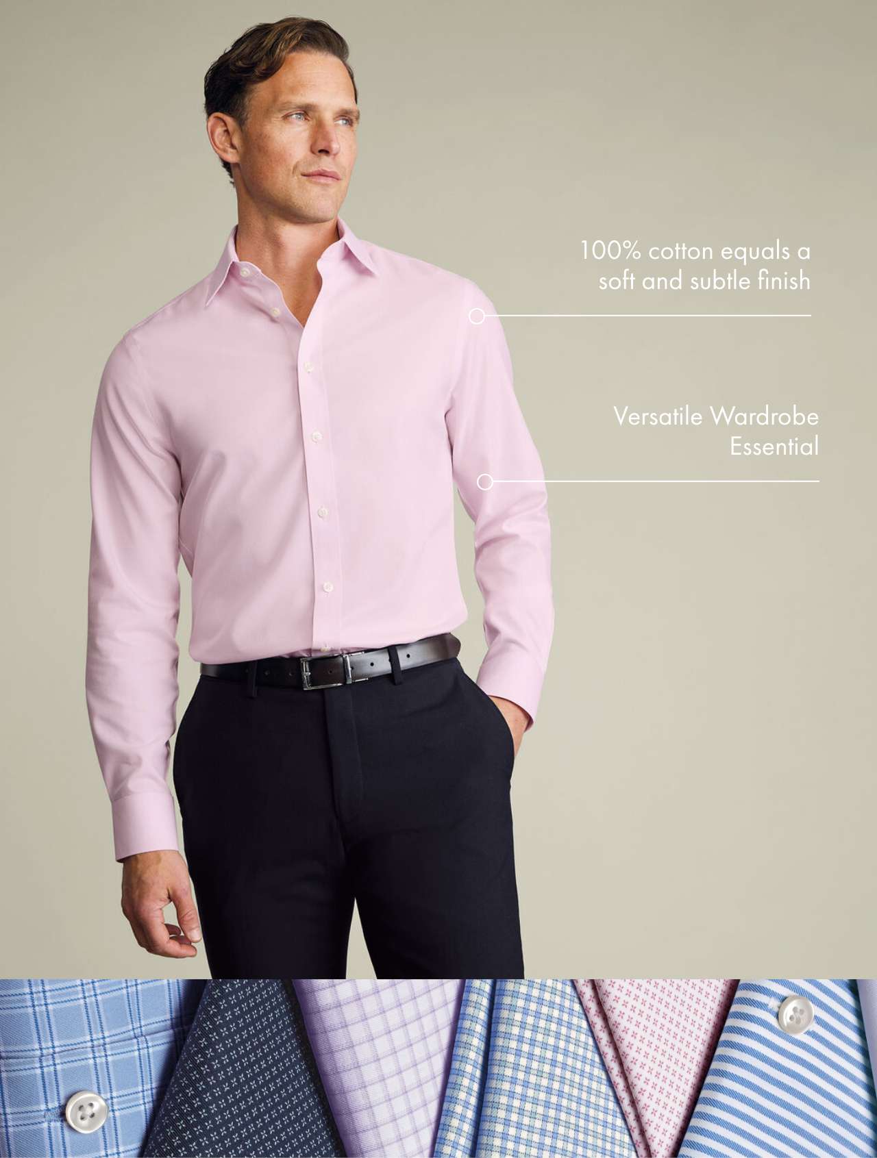 THE NON-IRON CLASSIC TWILL