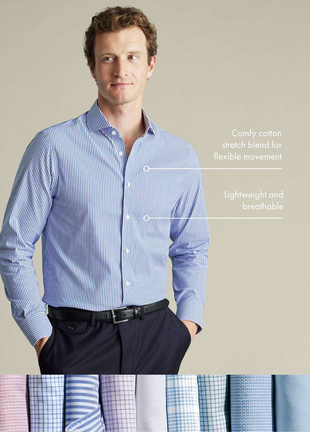 THE NON-IRON PERFORMANCE TWILL