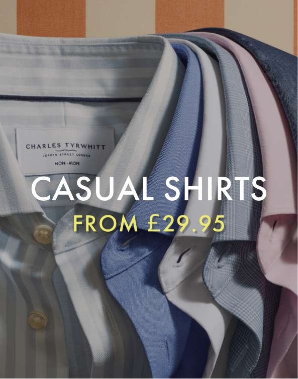 CASUAL SHIRTS FROM £29.95