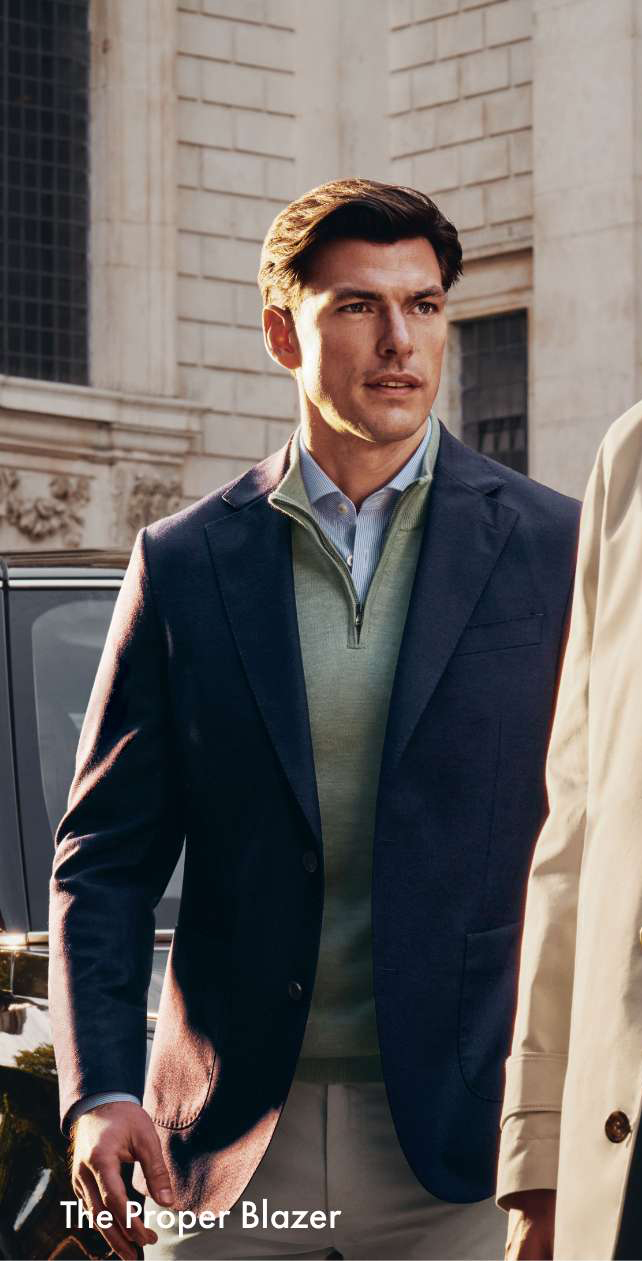 Proper Blazer - Navy