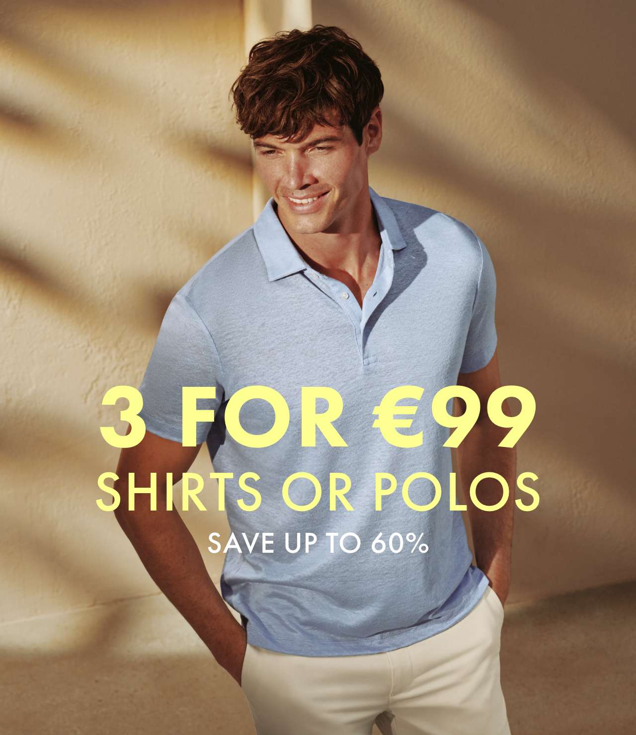 Going quickly! 3 Shirts for €99