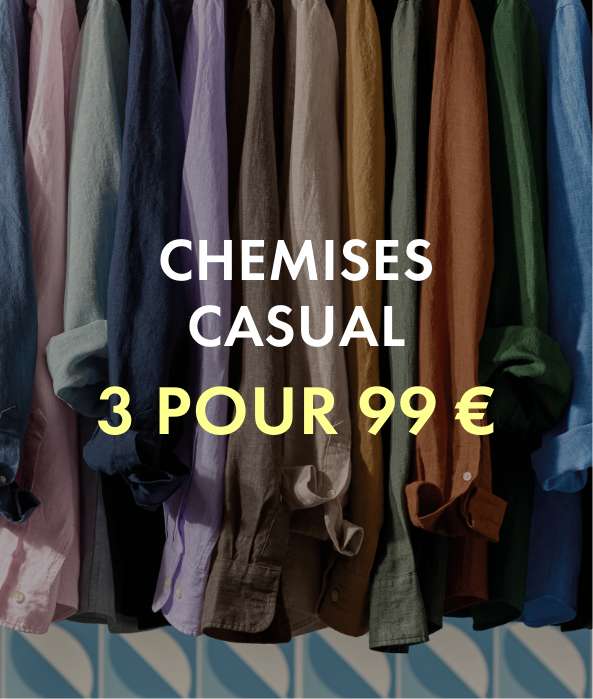 Chemises casual