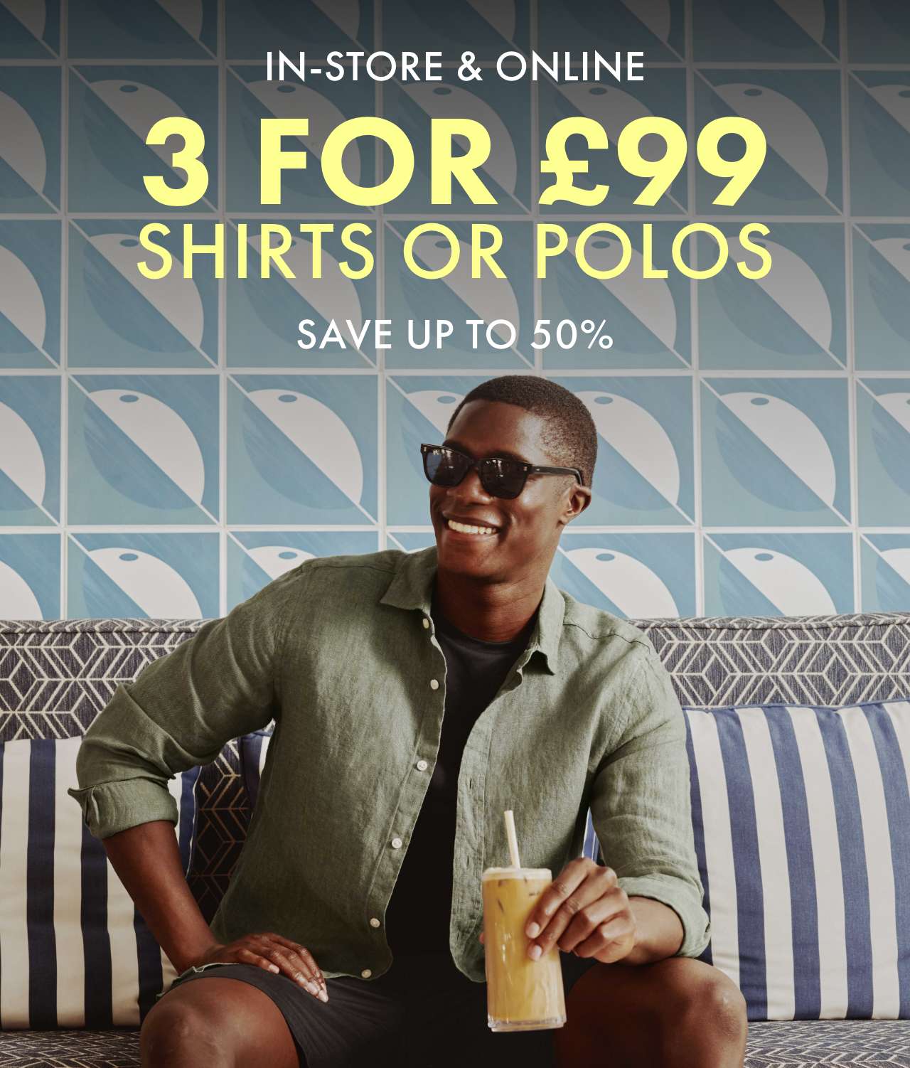 3 for £99 Starts Now!