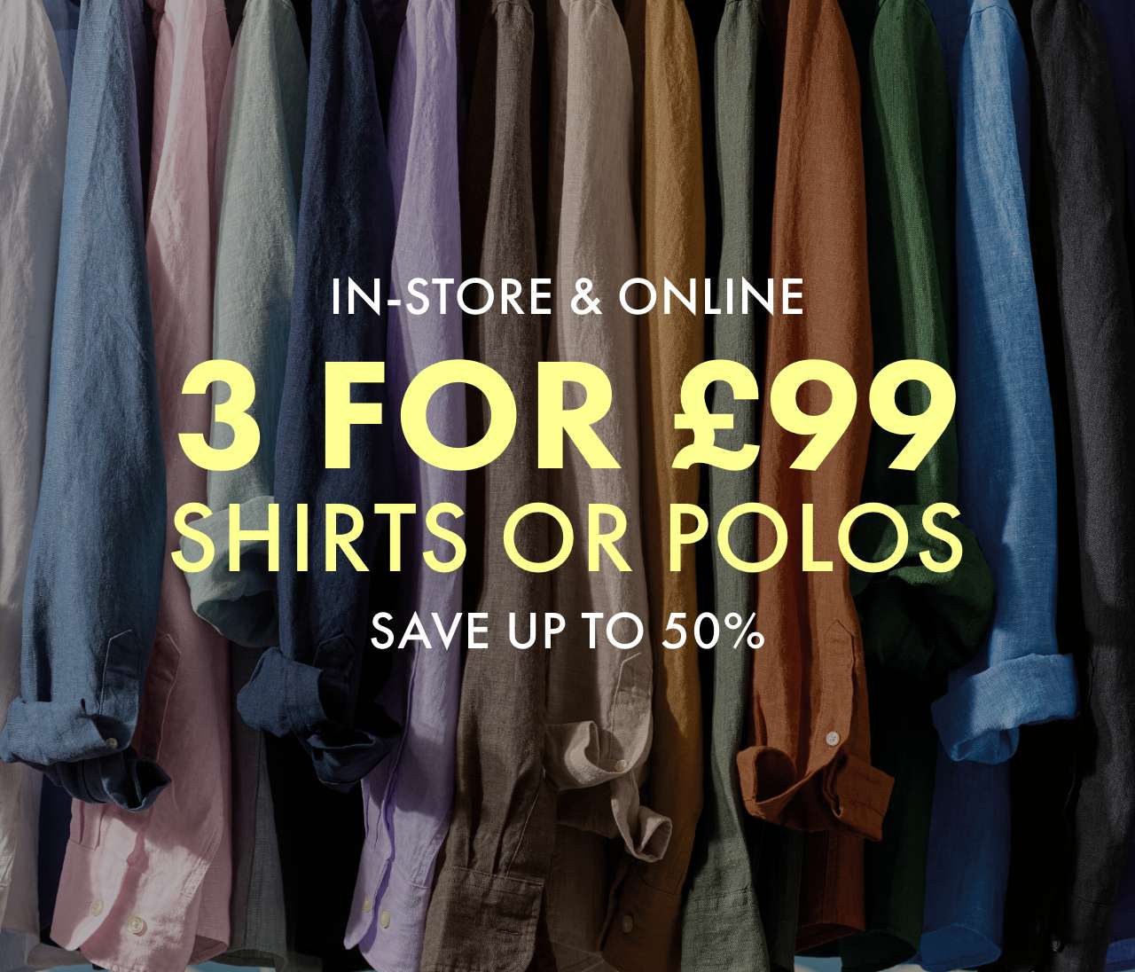 3 for £99 Ends Tomorrow, hop to it!