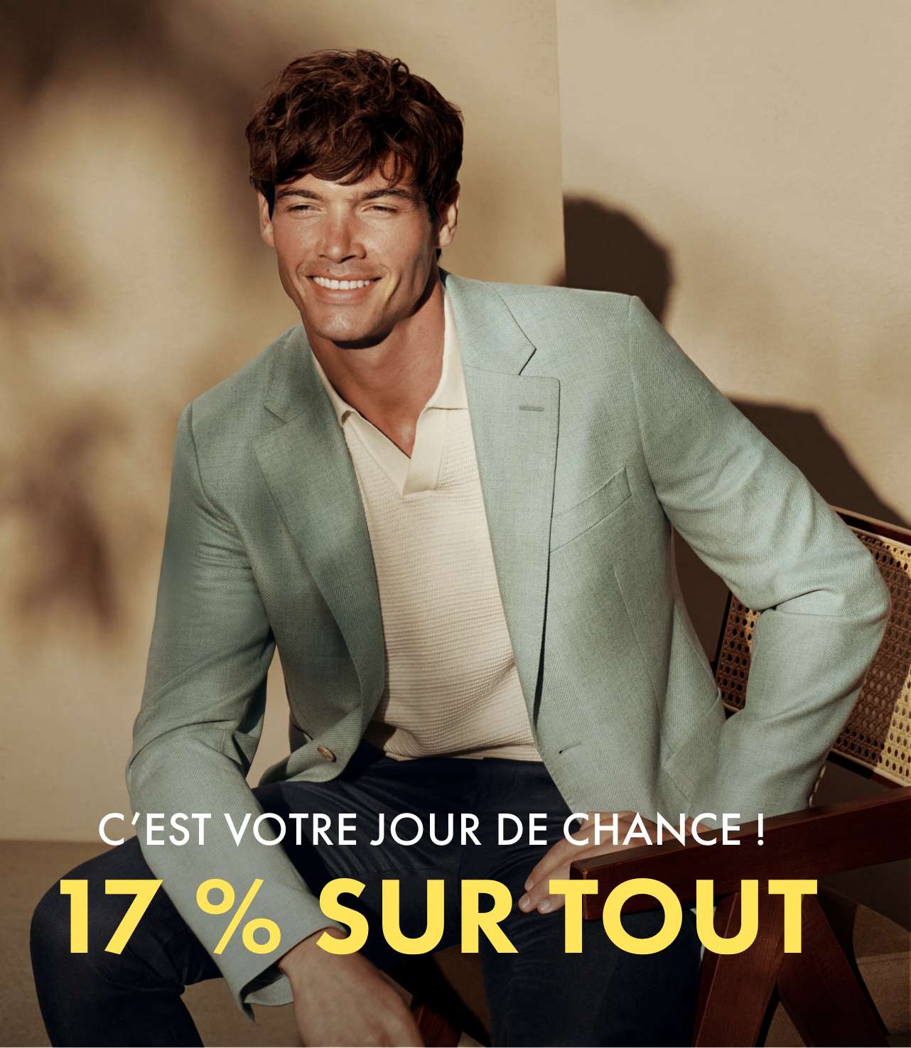 C'est votre jour de chance ! Profitez de 17 % de réduction