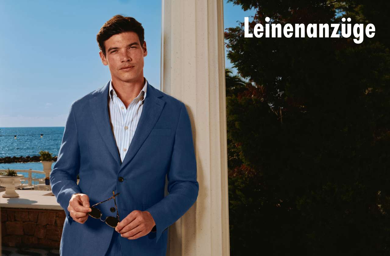 Leinenanzüge