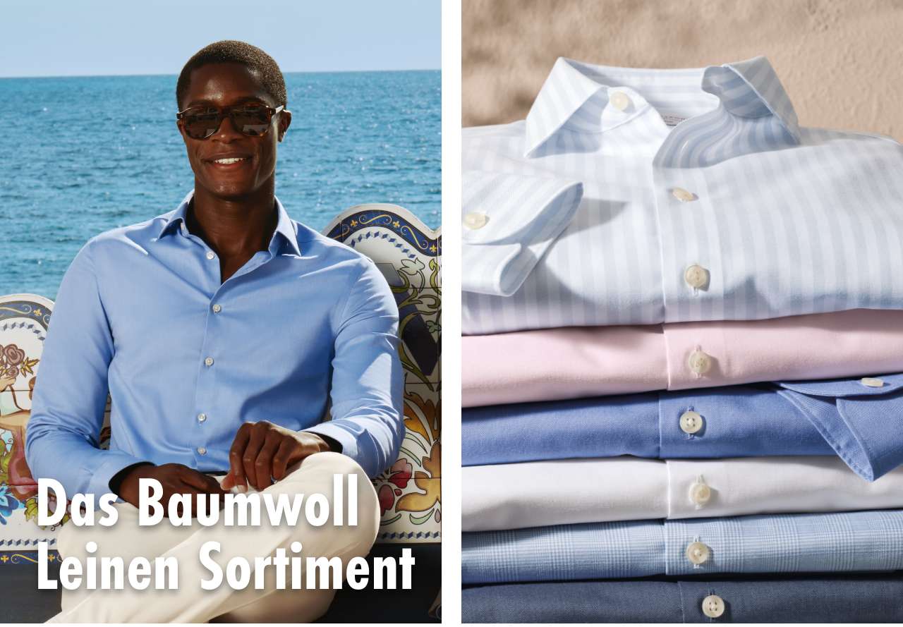 Das Baumwoll Leinen Sortiment