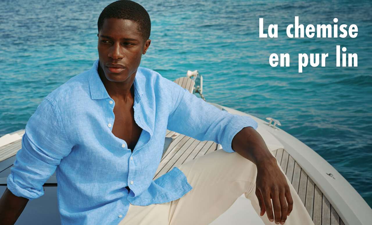 La chemise en pur lin