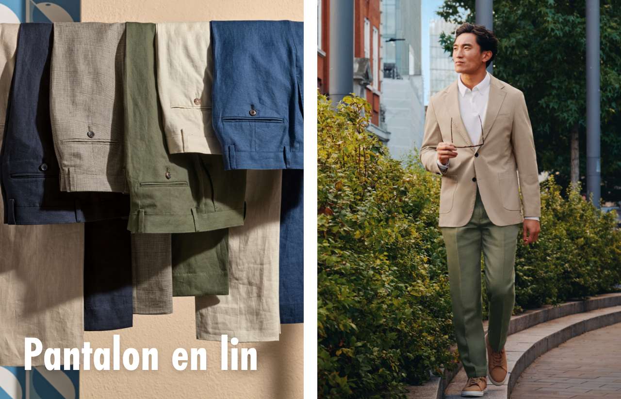 Pantalon en lin