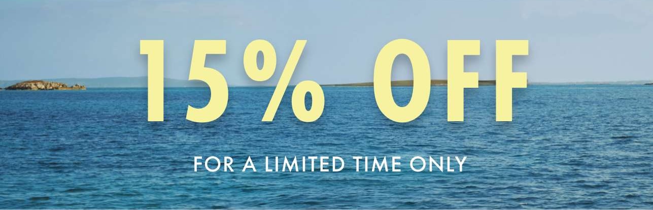 15% OFF