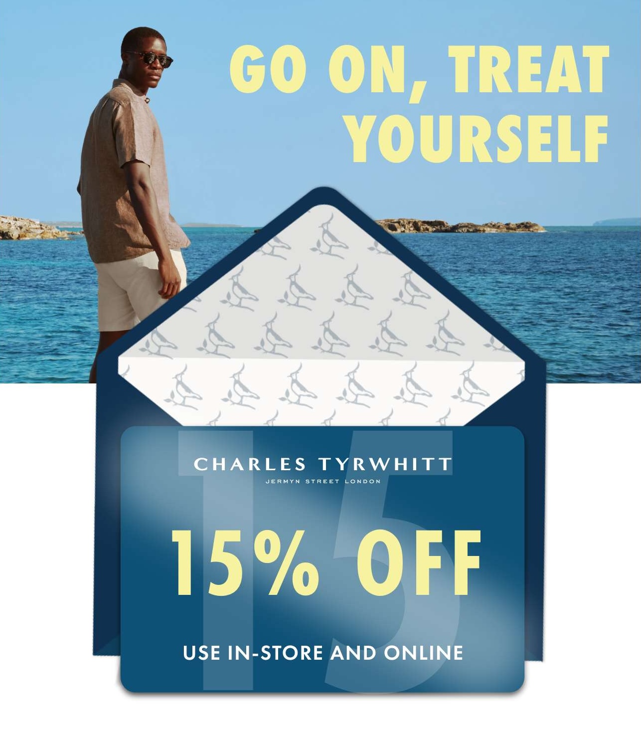 A Gift for Summer: 15% OFF! 