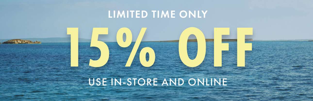 15% OFF