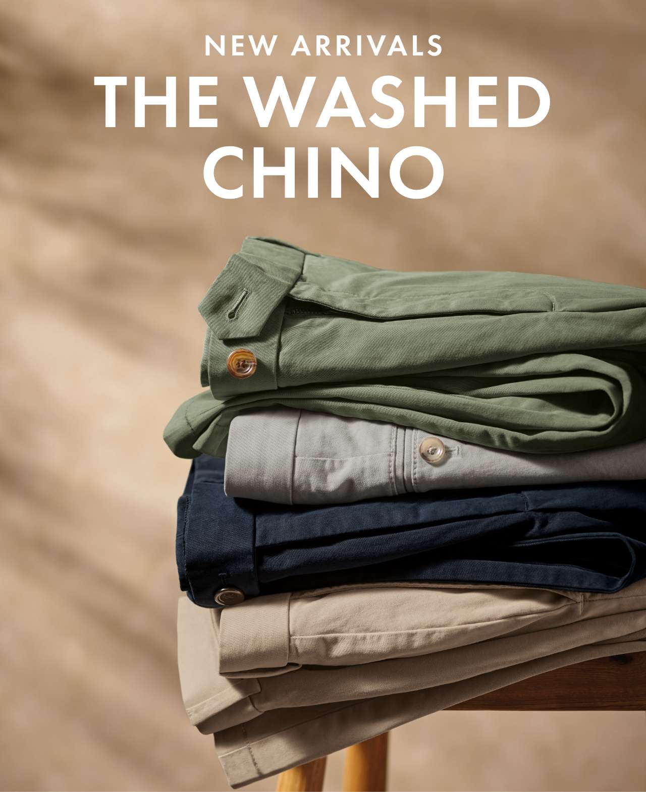 Washed Chinos