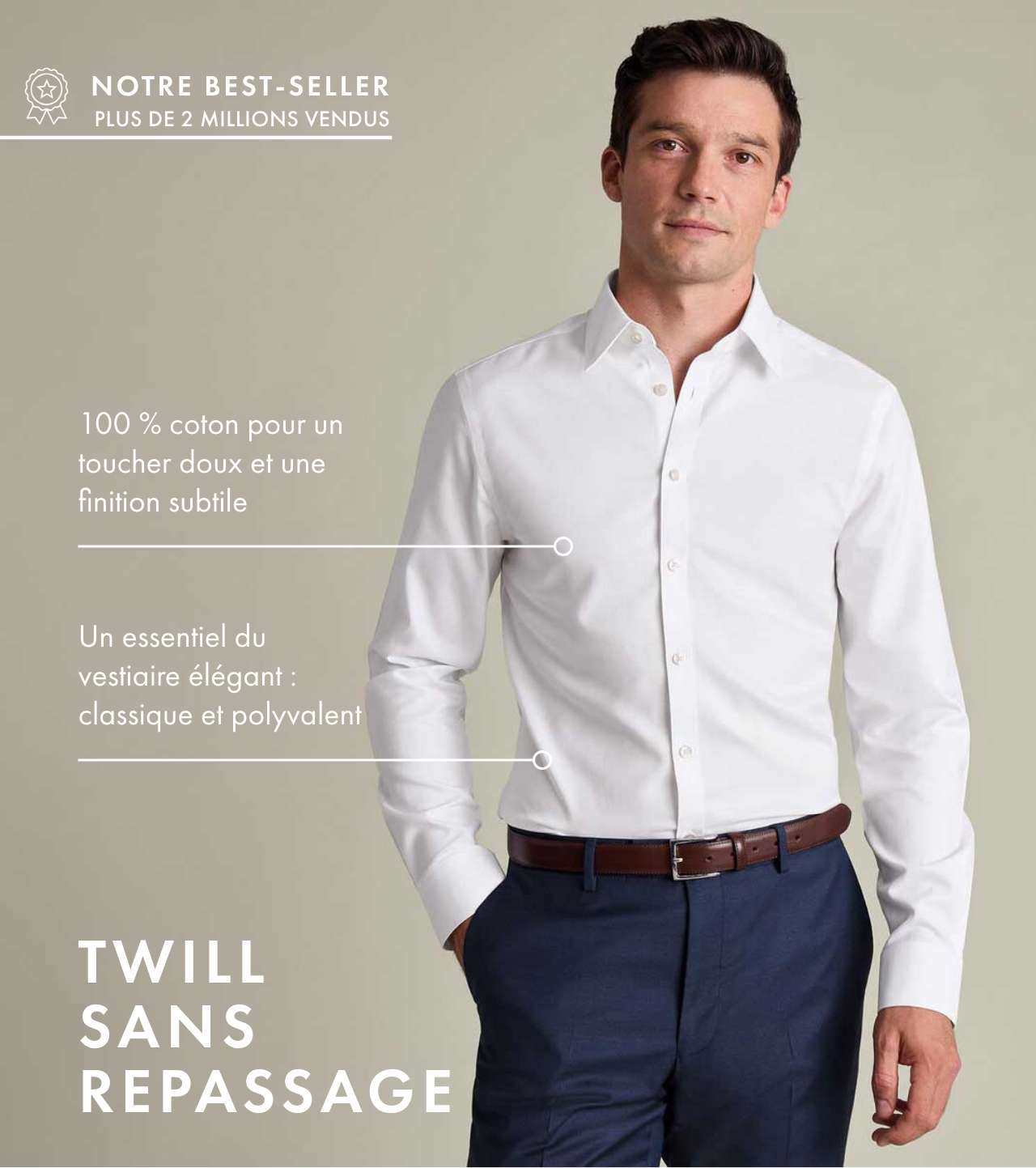 TWILL SANS REPASSAGE