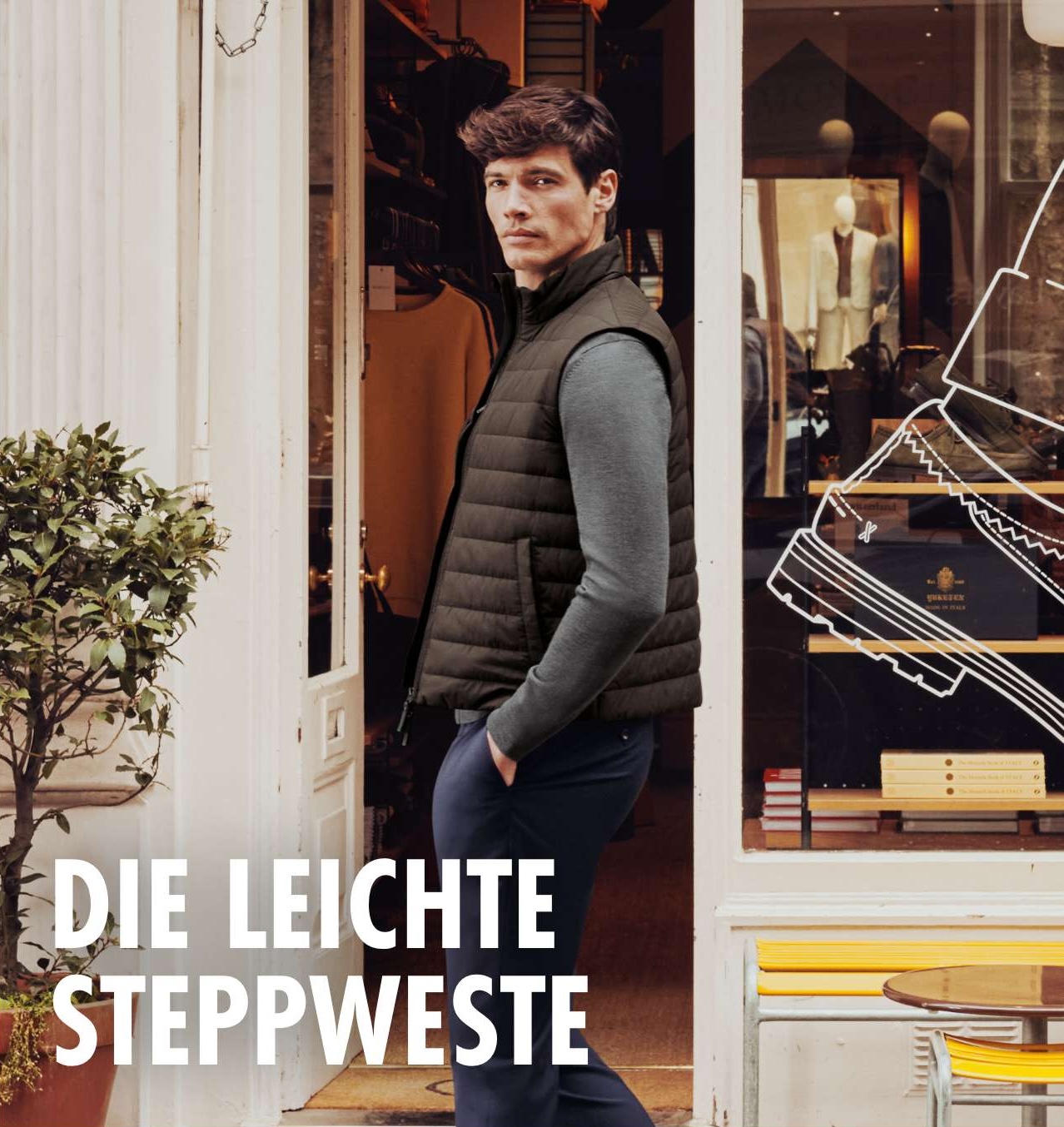 Die leichte Steppweste