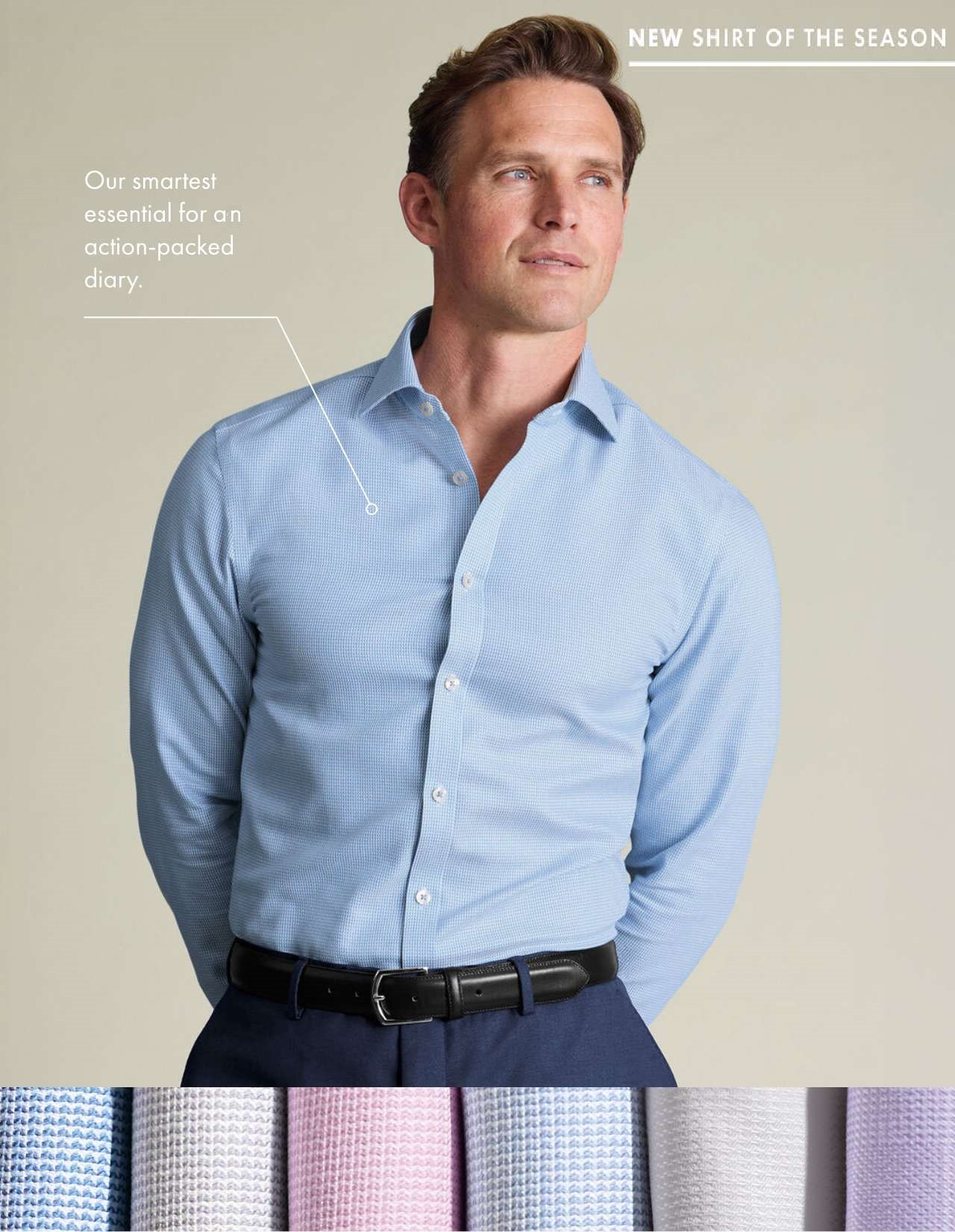 The Shirt of the Season - Burlington Weave
