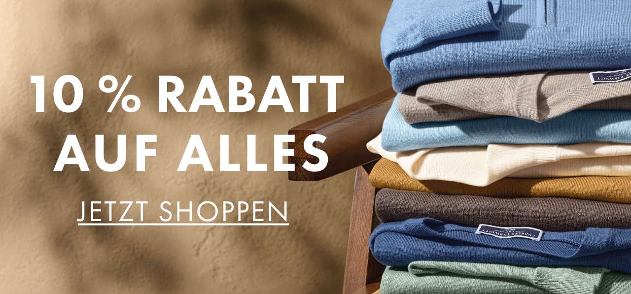 10 % RABATT AUF ALLES