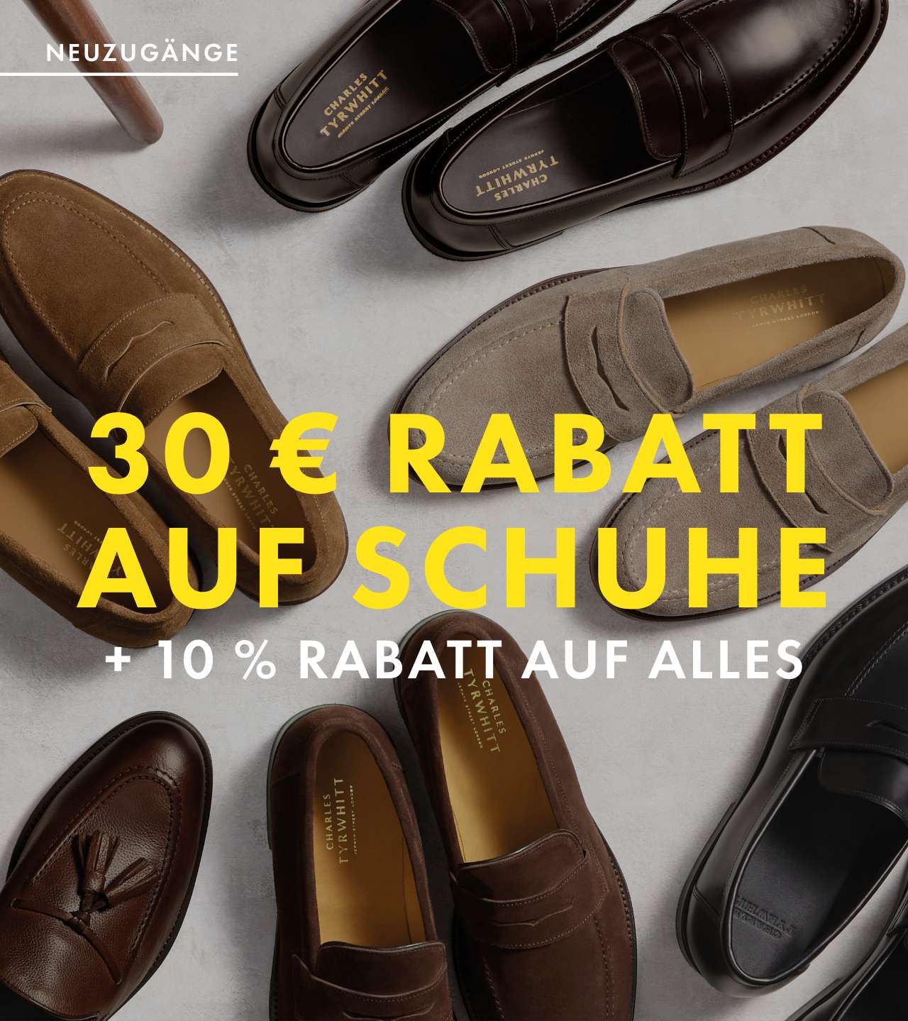 Nicht verpassen: 30 € Rabatt auf Schuhe