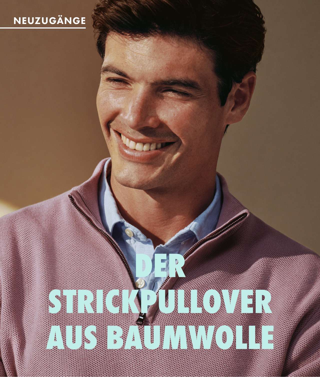 15% RABATT Der Strickpullover aus Baumwolle