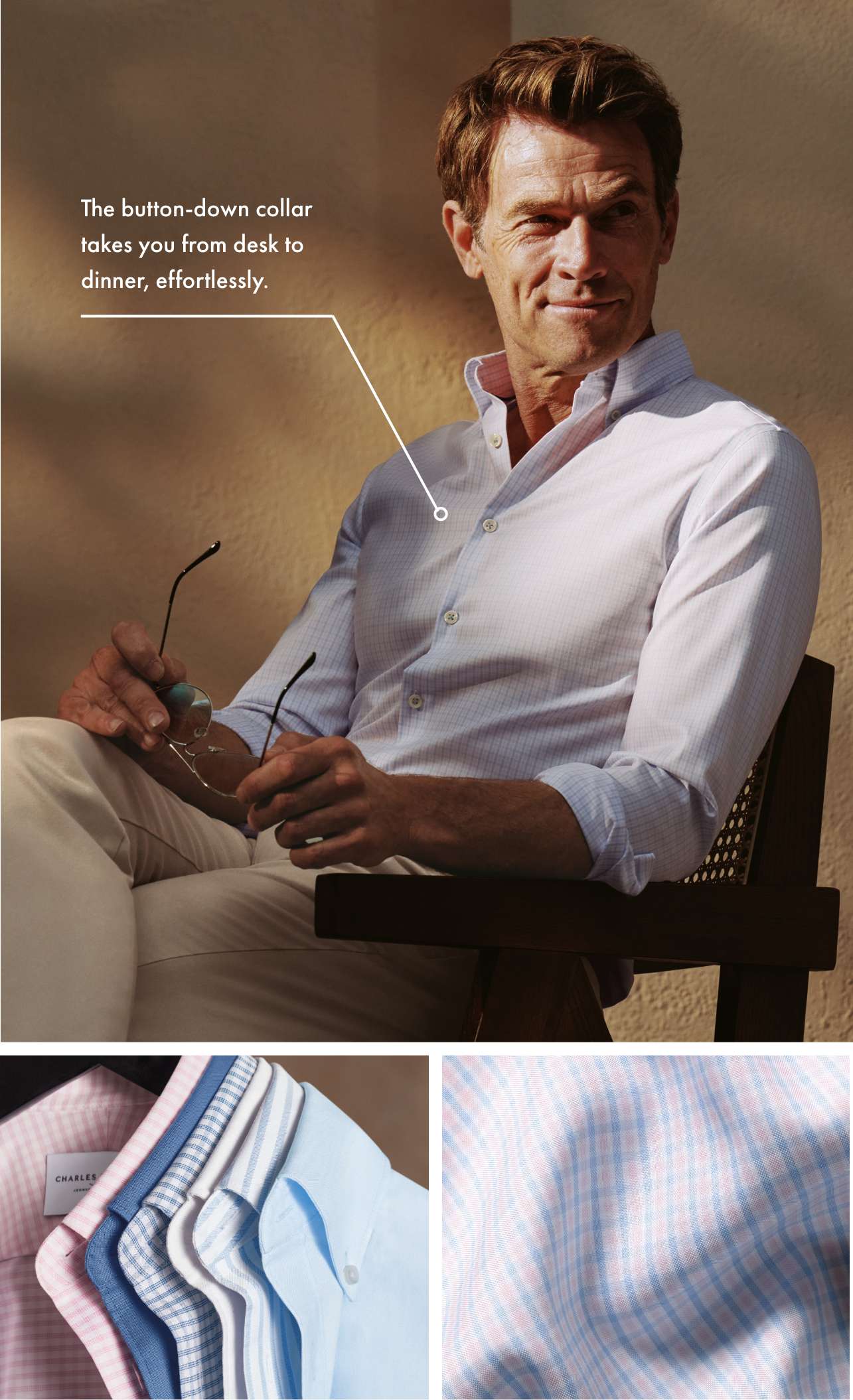 THE STRETCH OXFORD SHIRT