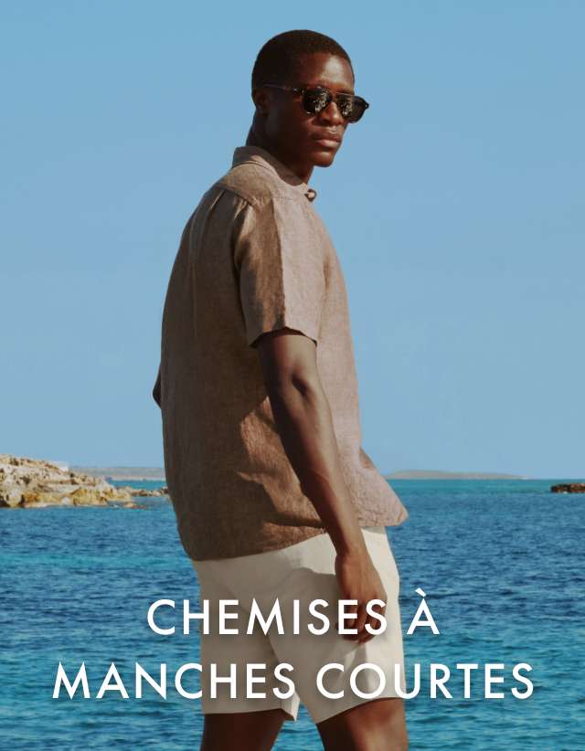 CHEMISES À MANCHES COURTES 
