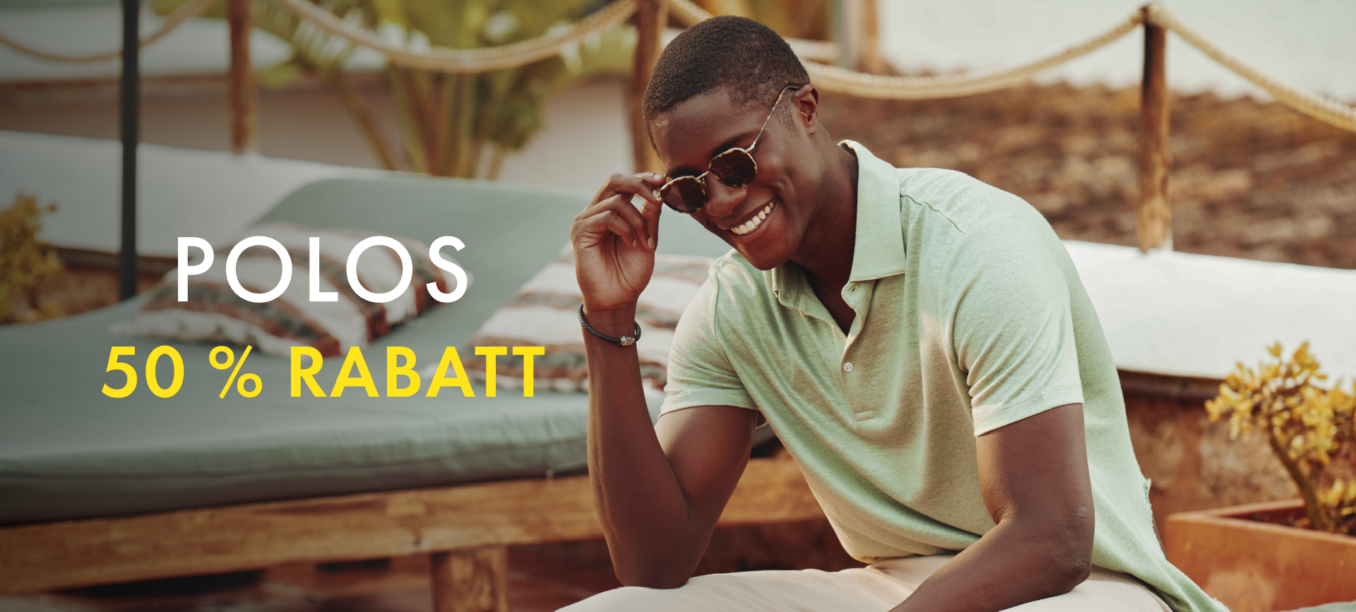 Ab sofort: bis zu -50 % auf Hemden & Polos