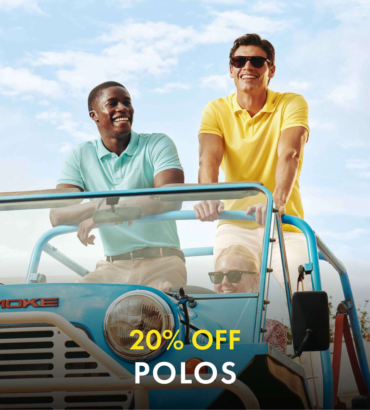 20% OFF Polos