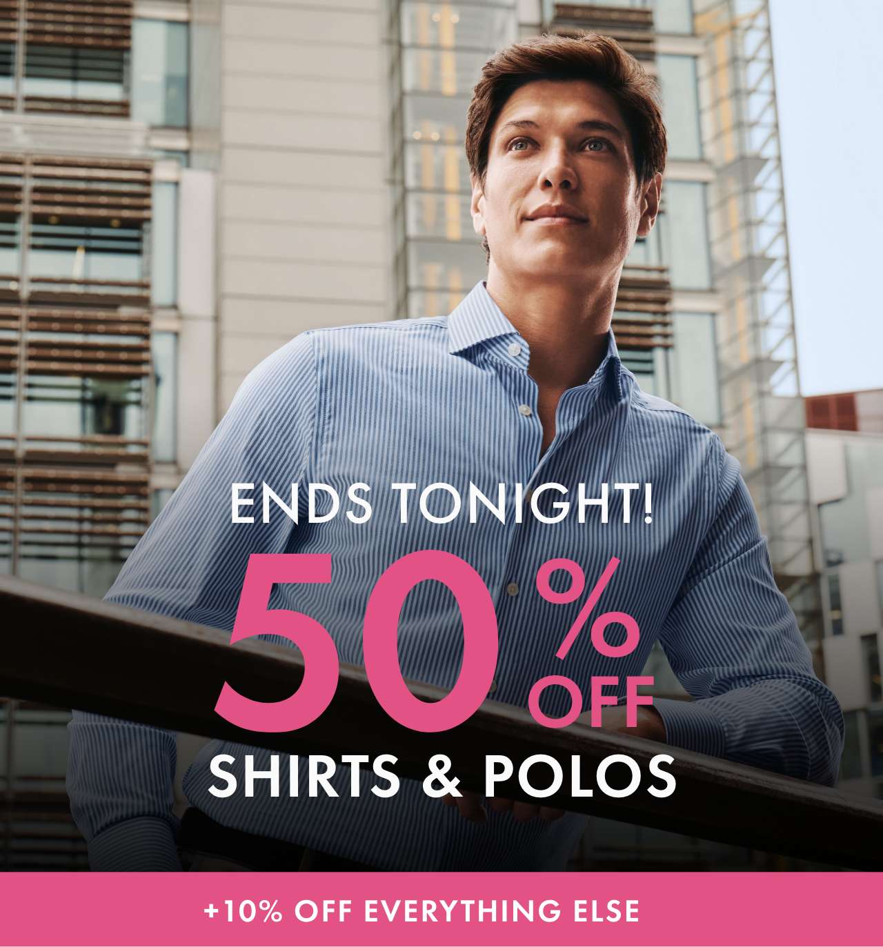 50% OFF Smart Shirts Ends Tonight