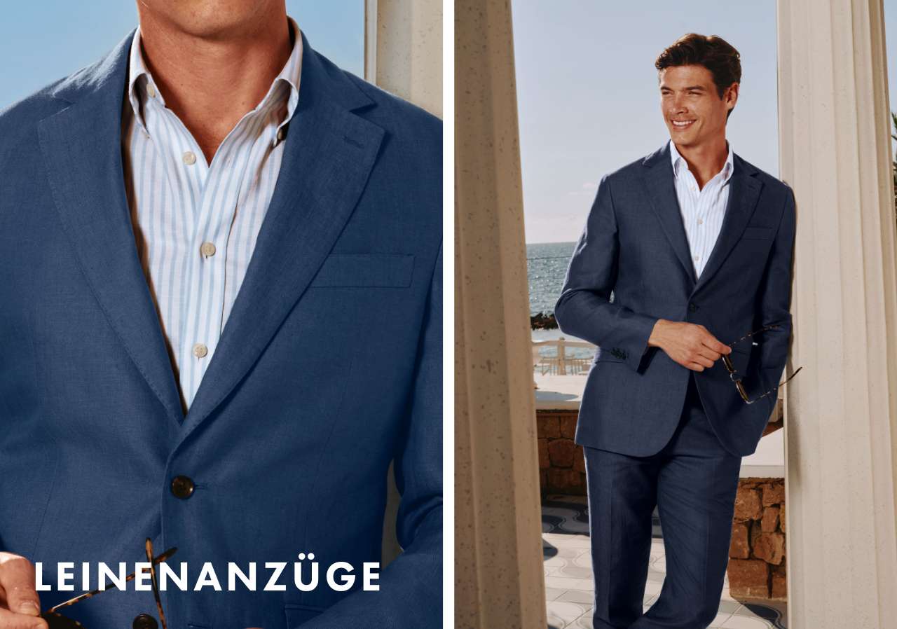 Leinenanzüge