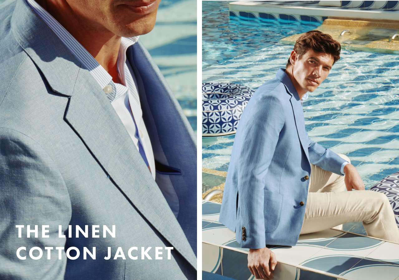 THE LINEN COTTON JACKET