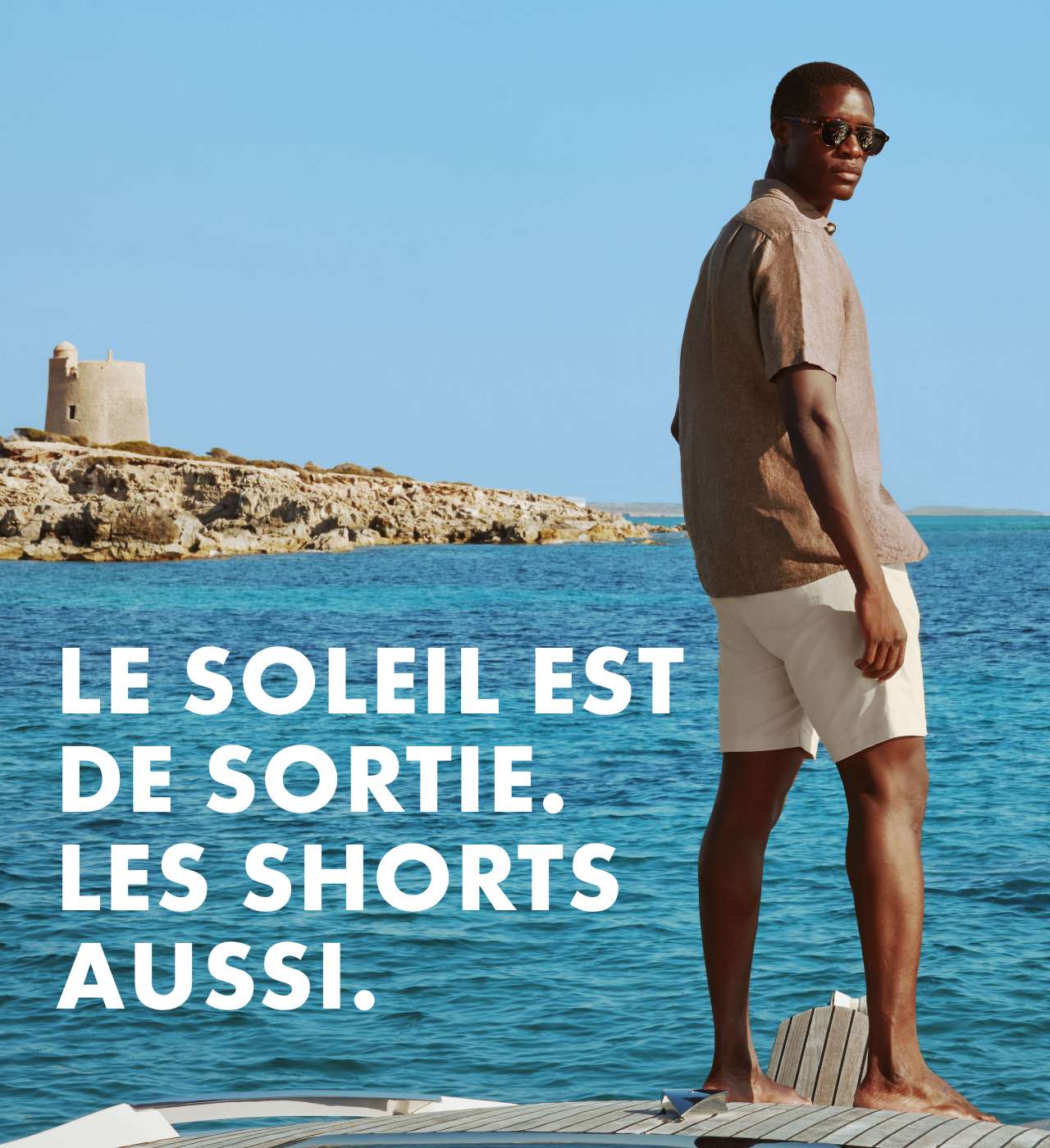 Un style estival en version courte