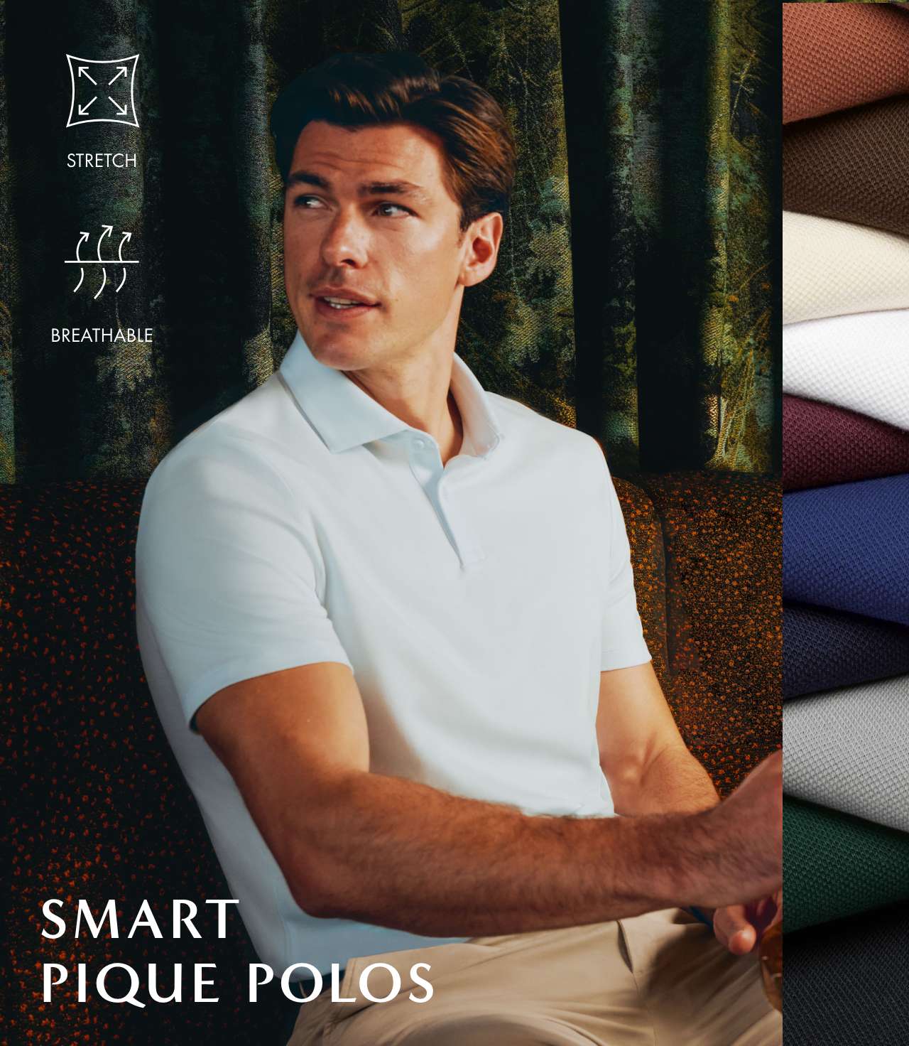 Smart Pique Polos