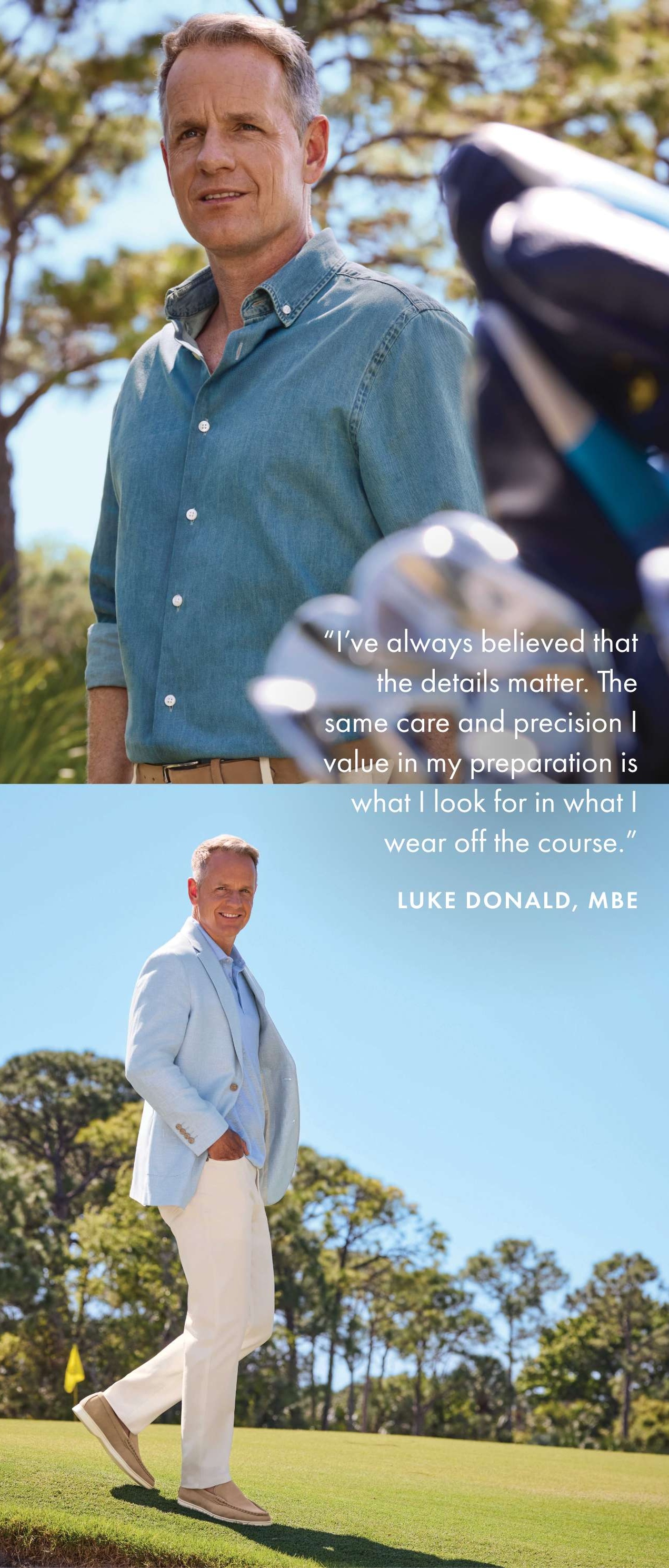 Luke Donald, MBE