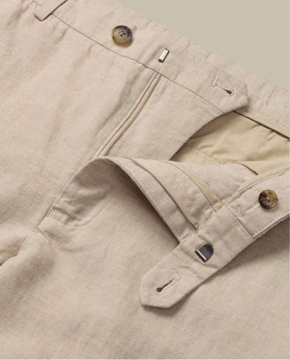 LE CHINO EN LIN ET COTON