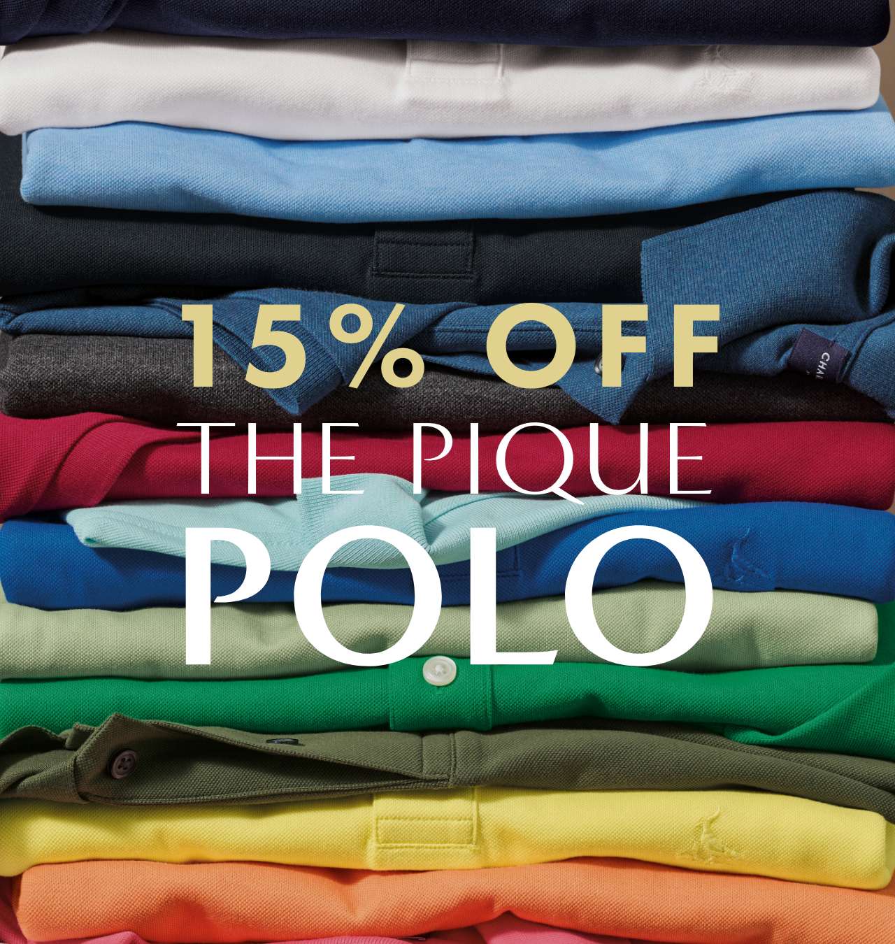 THE PIQUE POLO COLLECTION