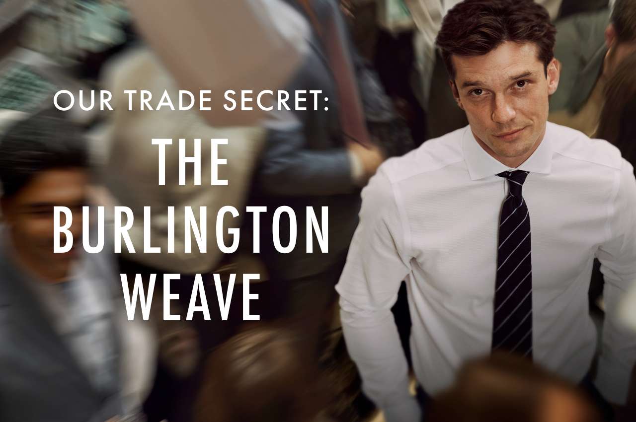 Our new and exclusive shirt of the season: The Burlington Weave