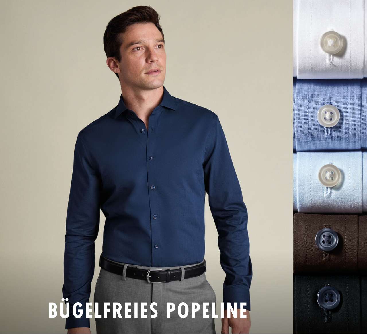 bügelfreies popeline-hemd