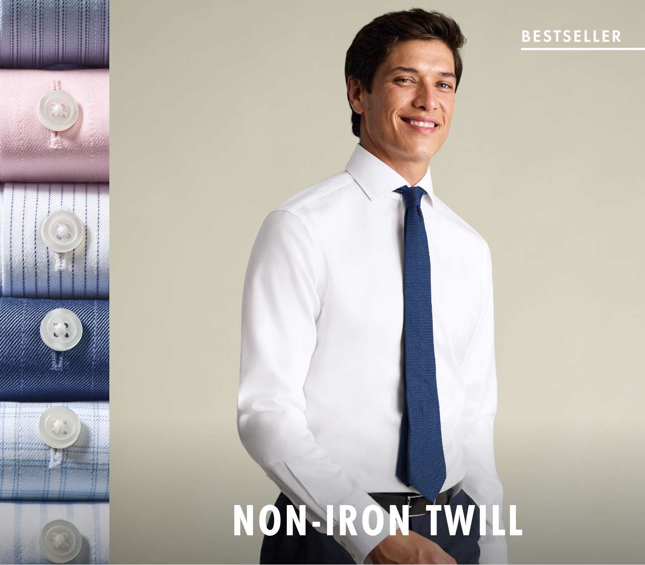 Non-Iron Twill