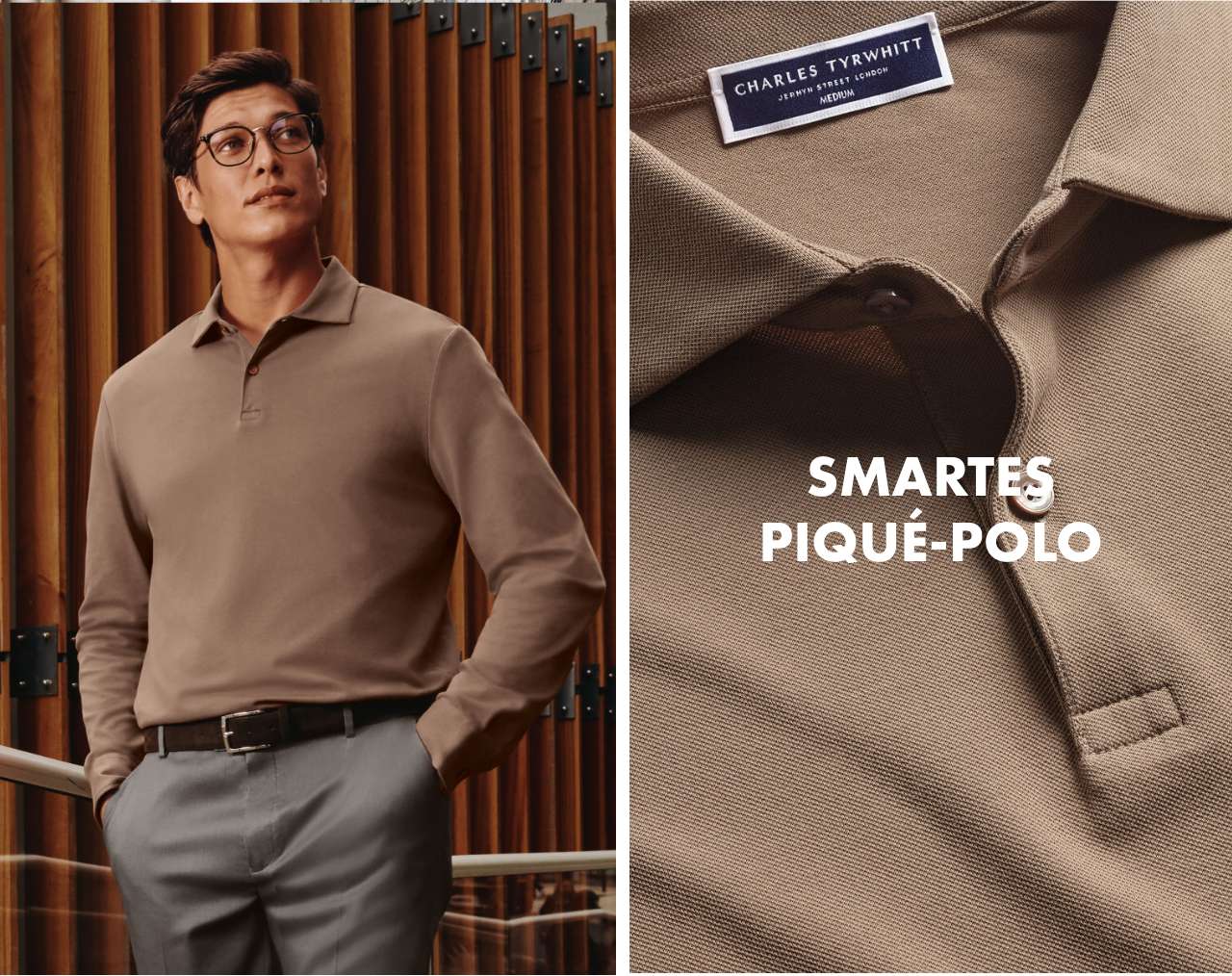 Smartes Piqué-Polo