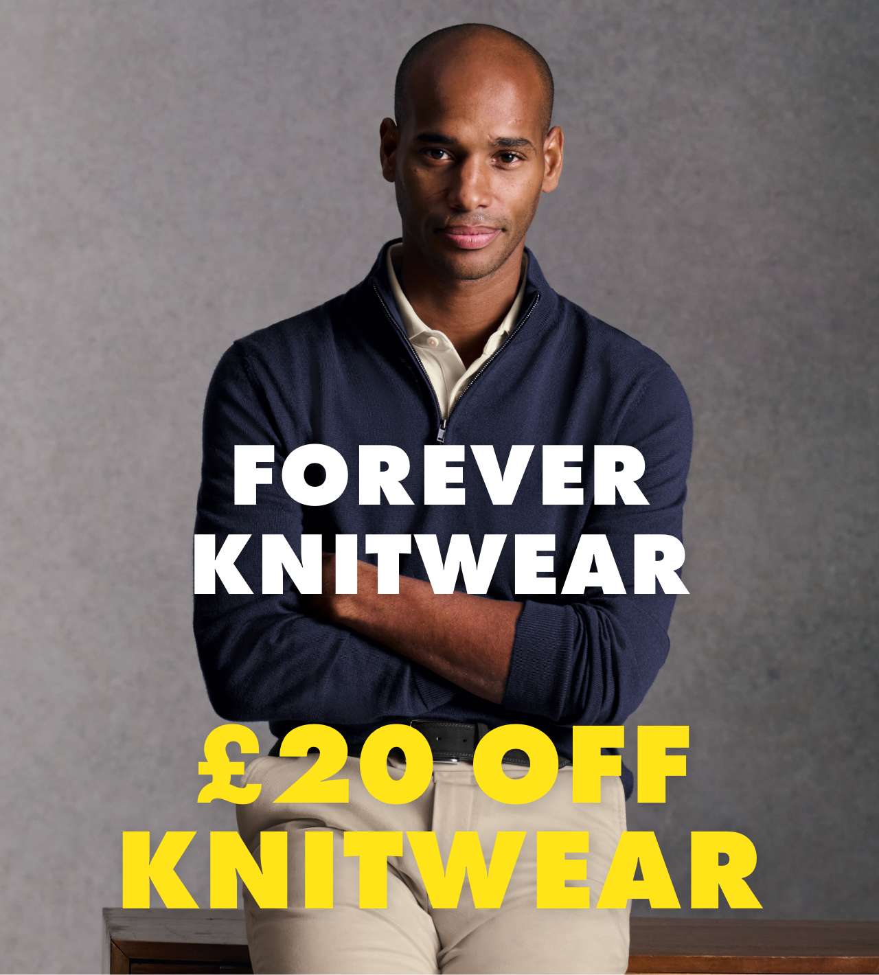 £20 OFF KNITWEAR