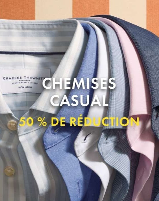 Chemises casual