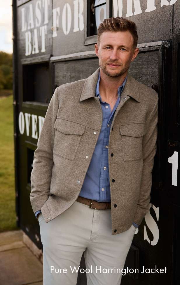 PURE WOOL HARRINGTON JACKET