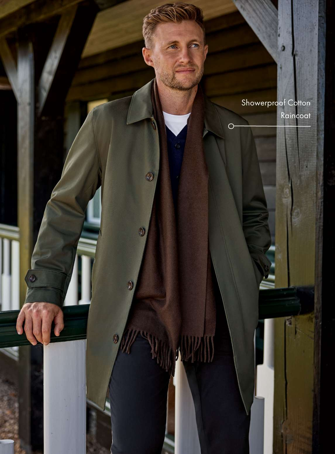 SHOWERPROOF COTTON RAINCOAT